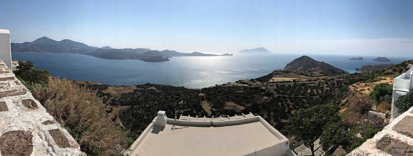 Vacanze Grecia 2018, la Grecia vista dal mare milos vista panoramica cicladi 