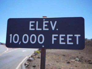 Haleakala sign