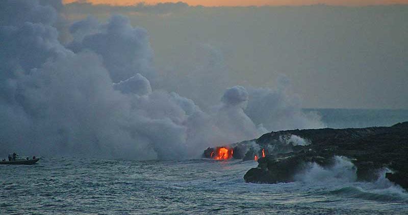 Lava nel mare